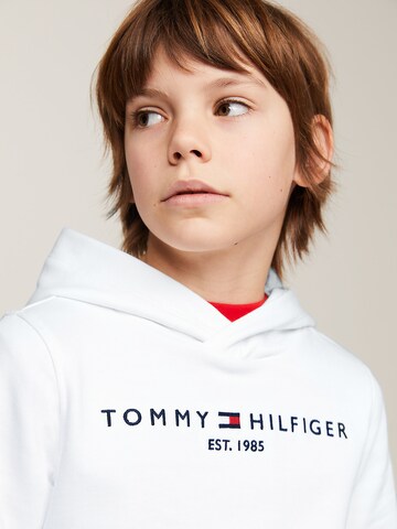 TOMMY HILFIGER Μπλούζα φούτερ 'Essential' σε λευκό