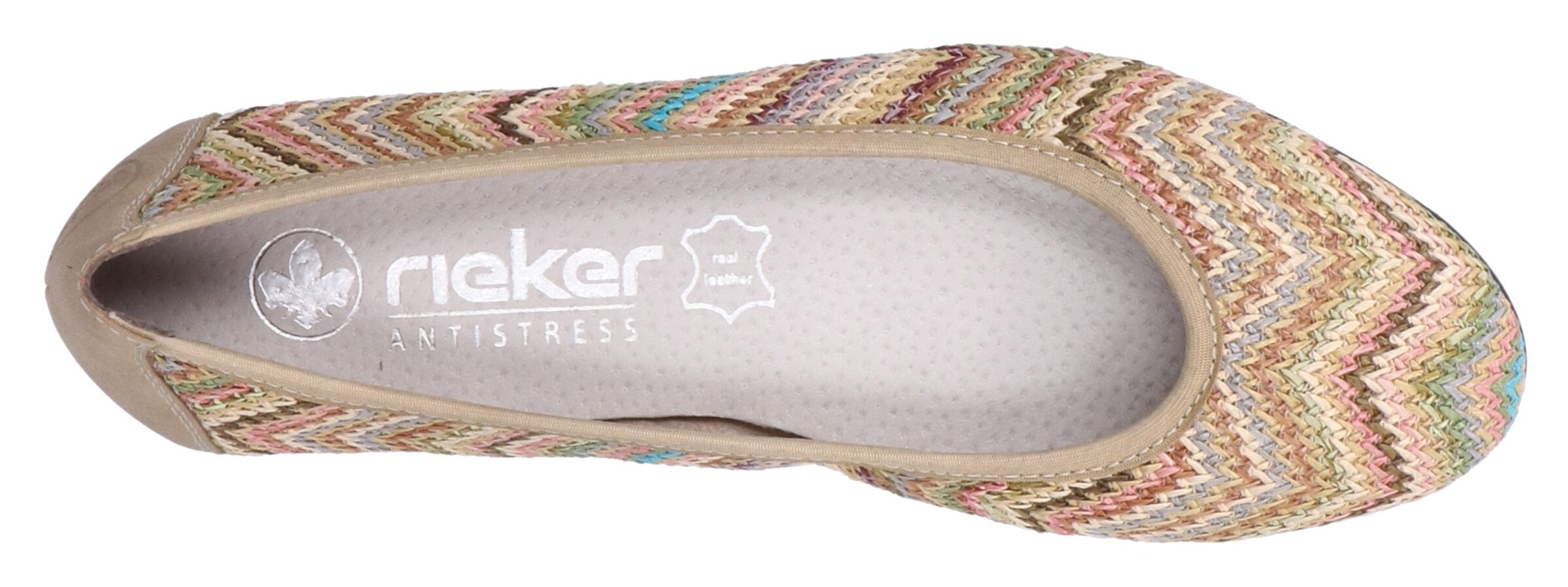 Rieker Ballet Flats in Beige