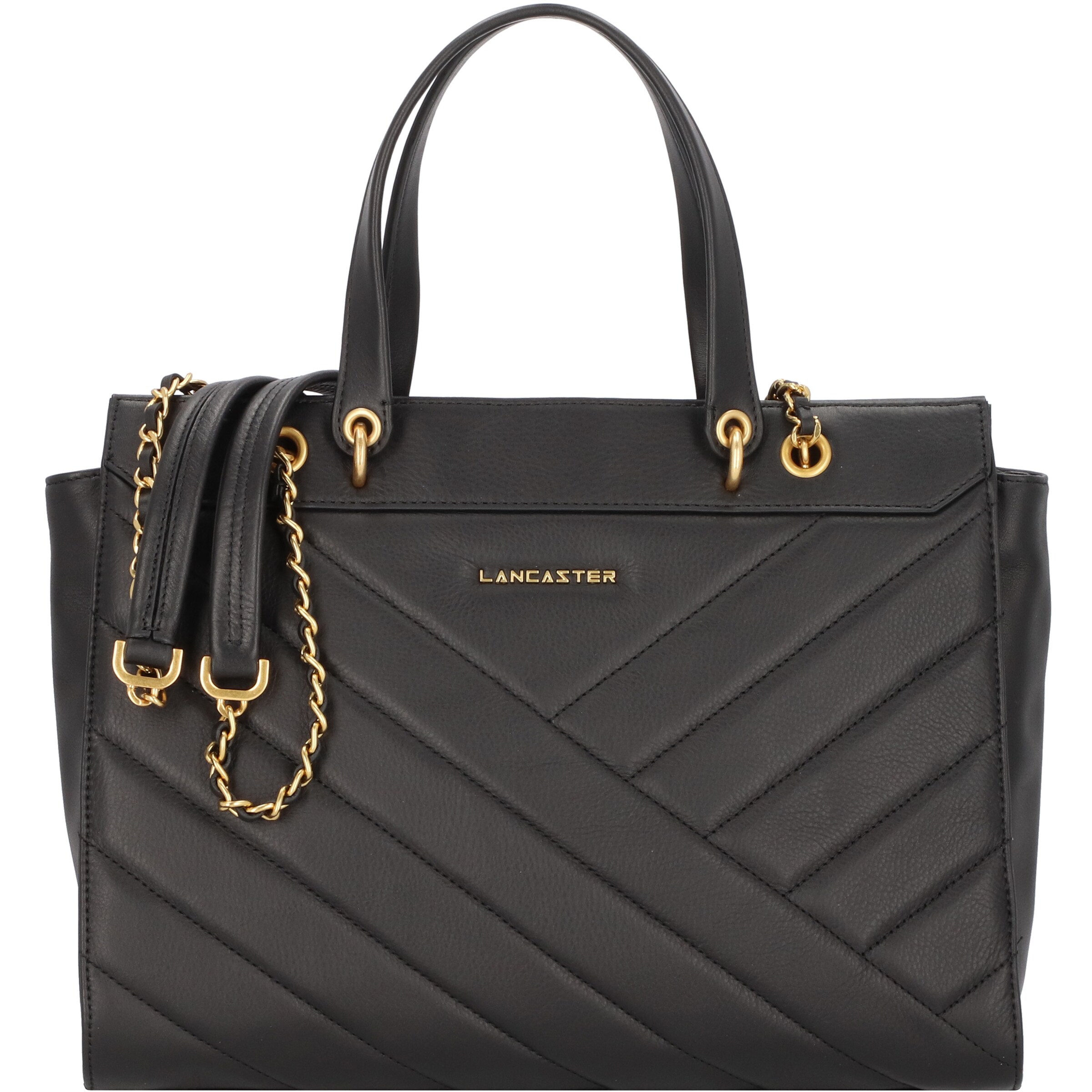 Frauen Taschen & Rucksäcke LANCASTER Handtasche in Schwarz - IW80828 Frauen Taschen & Rucksäcke LANCASTER Handtasche in Schwarz - IW80828