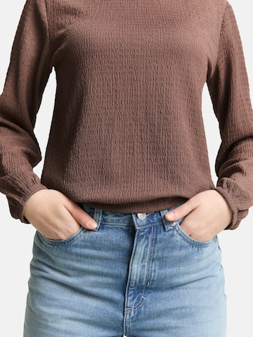 TOM TAILOR DENIM Shirt in Bruin