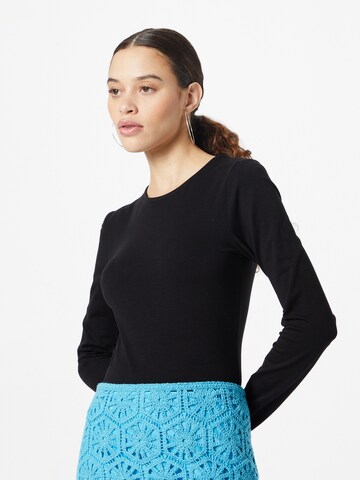 NLY by Nelly Shirt 'Keep It Simple' in Schwarz: predná strana