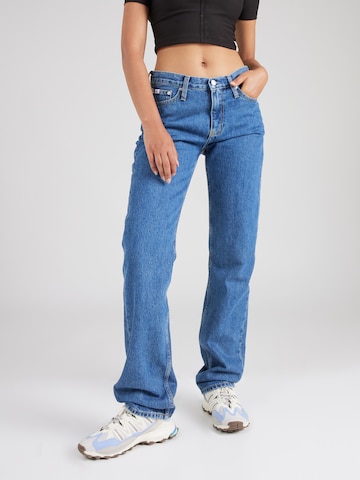 Calvin Klein Jeans regular Τζιν σε μπλε: μπροστά