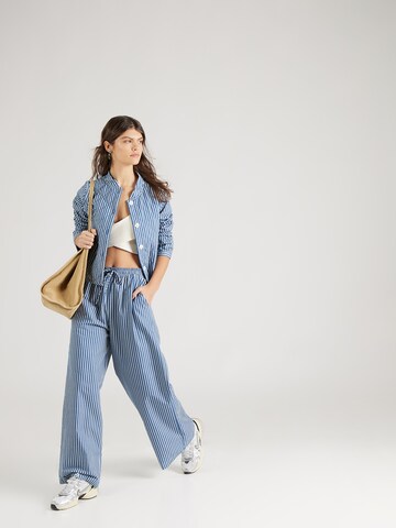 Wide Leg Pantalon 'Liam' Lollys Laundry en bleu