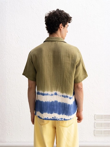 Giesto - Regular Fit Camisa em mistura de cores