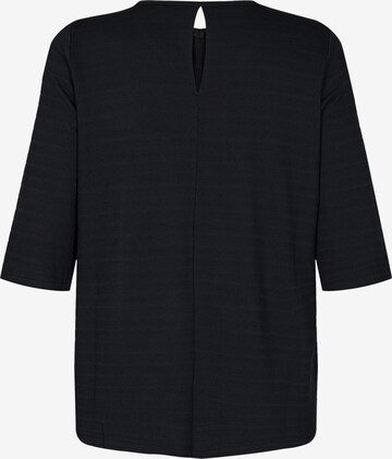 Zizzi Bluse 'Dolly' in Schwarz