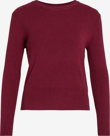 Pull-over 'Comfy' VILA en rouge : devant