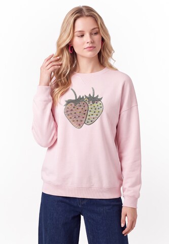 MYMO - Sudadera en rosa: frente