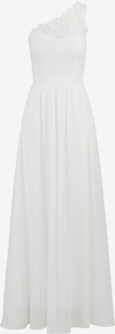 Robe de soirée Kraimod en blanc : devant