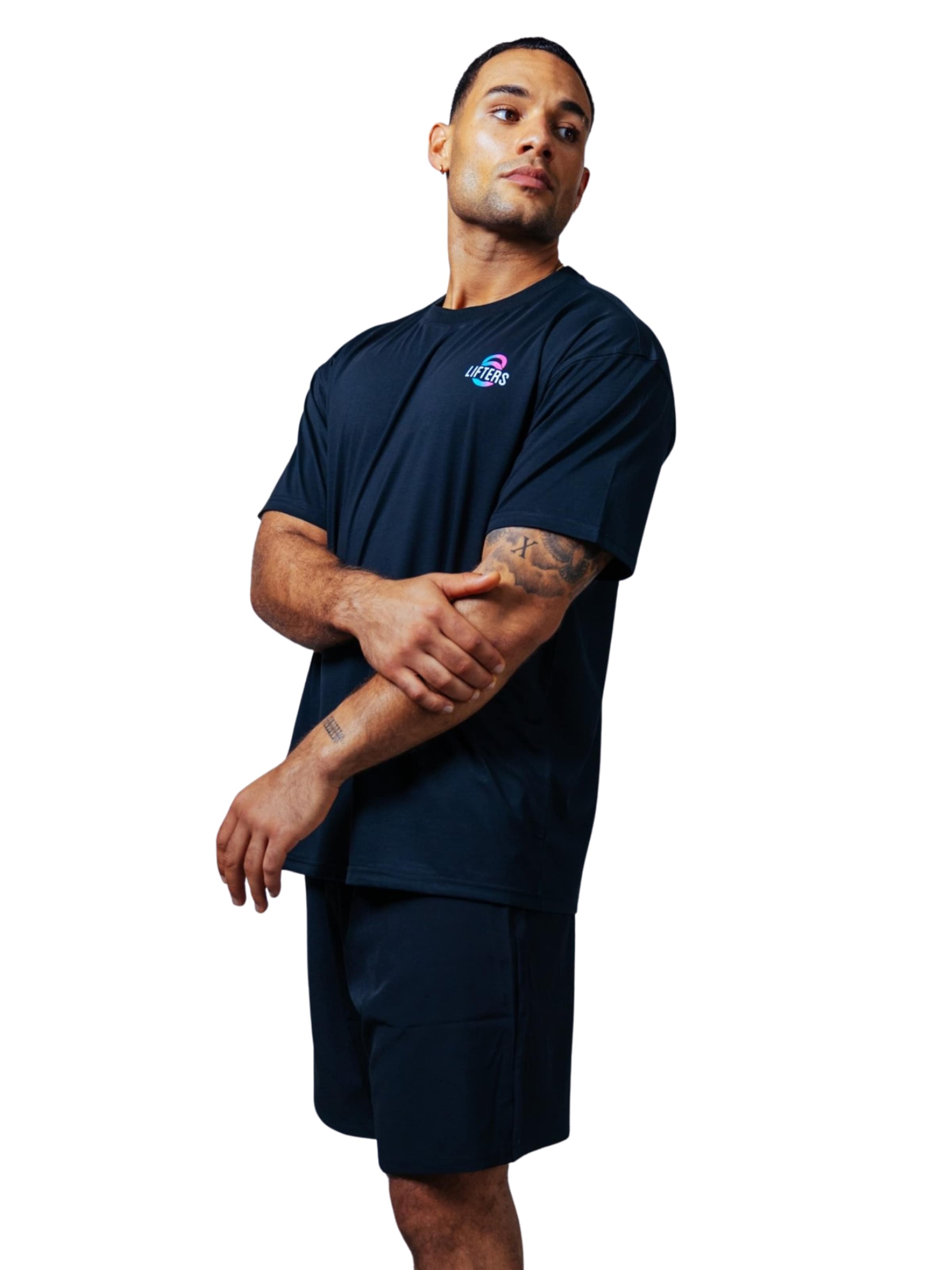 Lifters - Camiseta talla grande 'Street Oversize T-Shirt Unisex' en azul