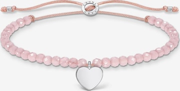 Thomas Sabo - Pulsera en rosa: frente