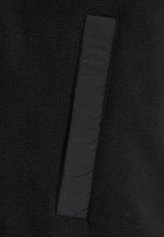 Street One MEN Fleecejacke in Schwarz