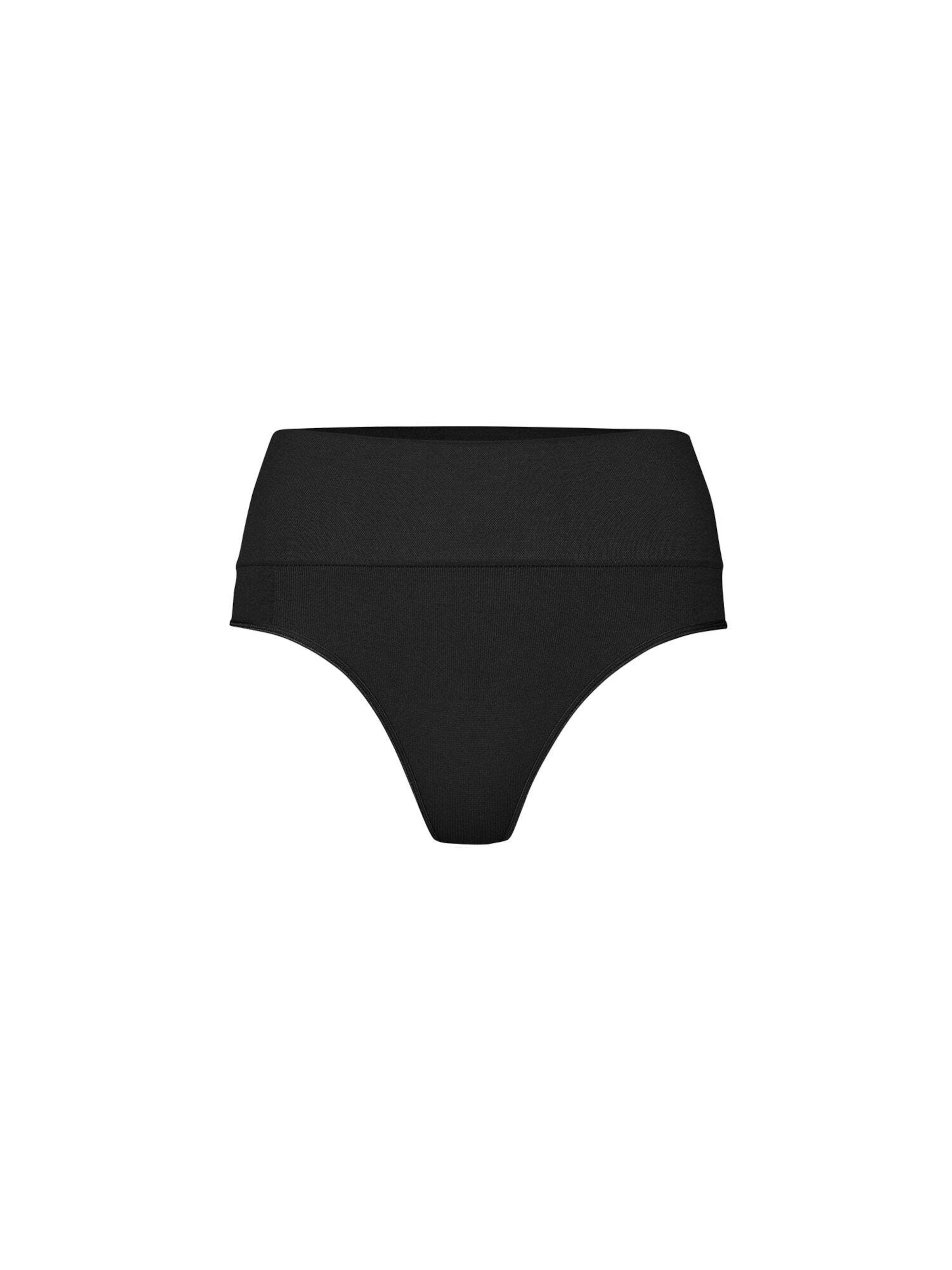 SNOCKS Shapingslip in Zwart: voorkant