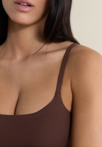 ETAM Undershirt 'Pure Soft' in Brown