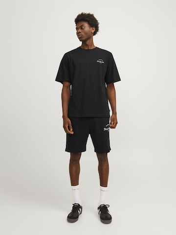 JACK & JONES T-Shirt 'Ocean Club‘ in Schwarz