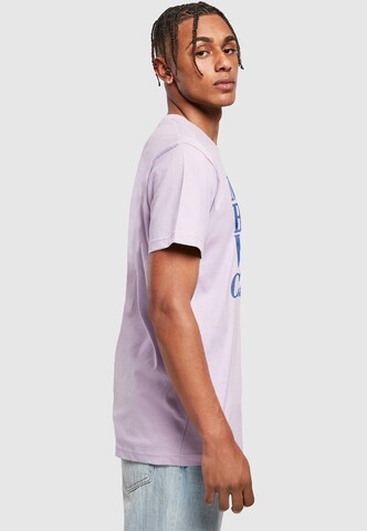 Mister Tee Shirt 'Venice Beach' in Purple