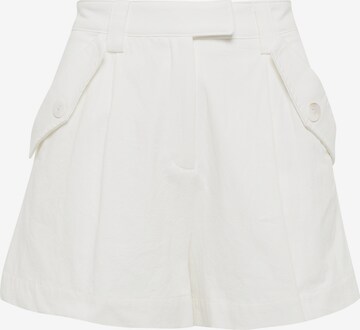 Regular Pantalon 'FAYE SHORTS' The Fated en blanc : devant