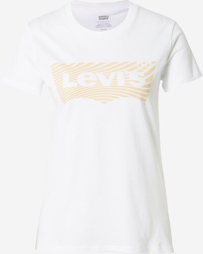 LEVI'S ® Shirt 'The Perfect Tee' in hellgelb / weiß, Produktansicht