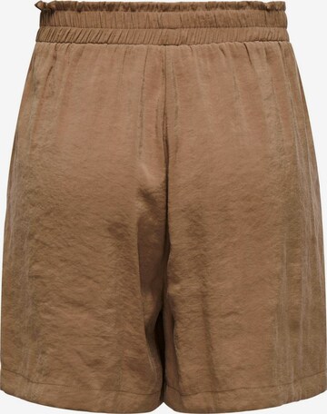 ONLY Loose fit Trousers 'IRIS' in Brown