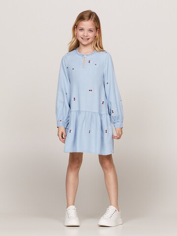 TOMMY HILFIGER Obleka | modra barva: sprednja stran
