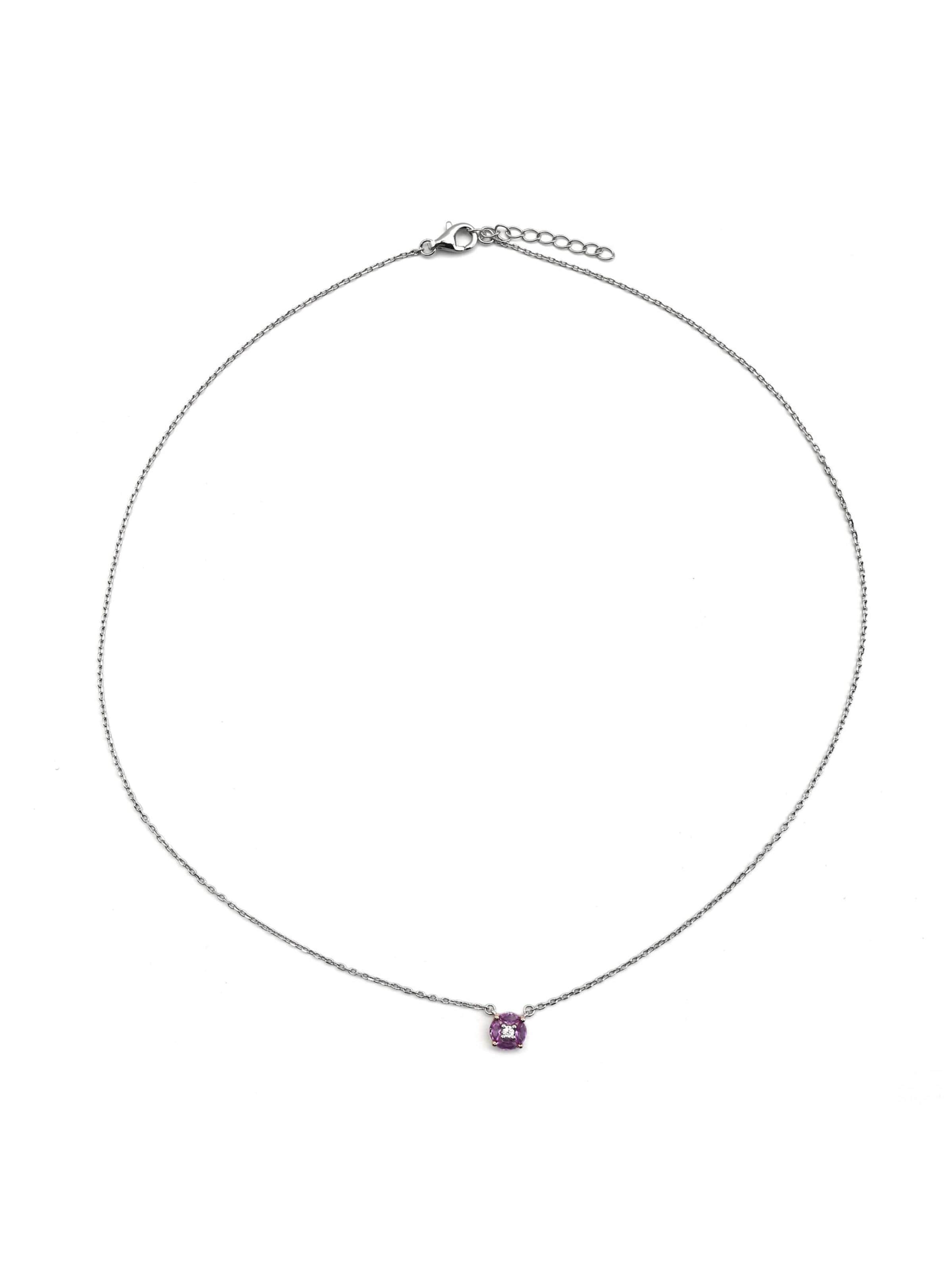 Luxenter Necklace 'Siankho' in Pink: front