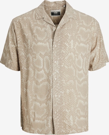 Camicia 'REGGIE' di JACK & JONES in beige: frontale