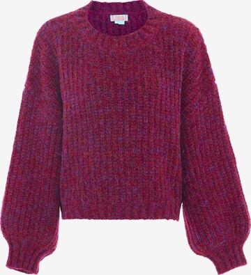 Libbi Sweater in Purple: front