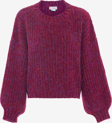 Libbi Sweater in Purple: front