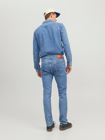 JACK & JONES Regular Jeans 'CLARK EVAN' in Blauw