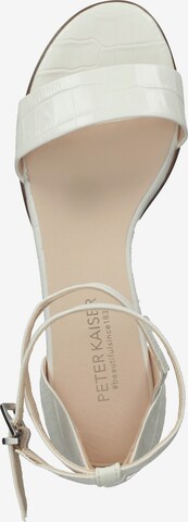 PETER KAISER Strap Sandals in White