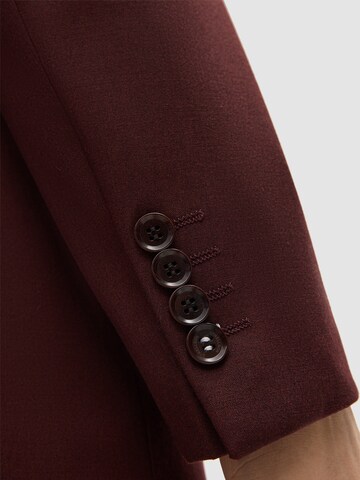 STRELLSON Slim fit Business-colbert 'Alzer ' in Rood