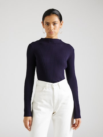 TOPSHOP Sweater in Blue: front