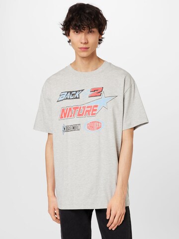 WEEKDAY T-Shirt in Grau: Vorderseite