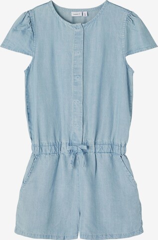 NAME IT Overall in Blue: front