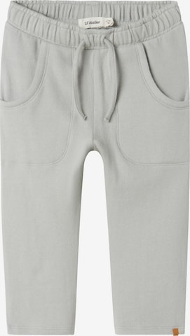 Lil'Atelier Regular Broek in Grijs: voorkant