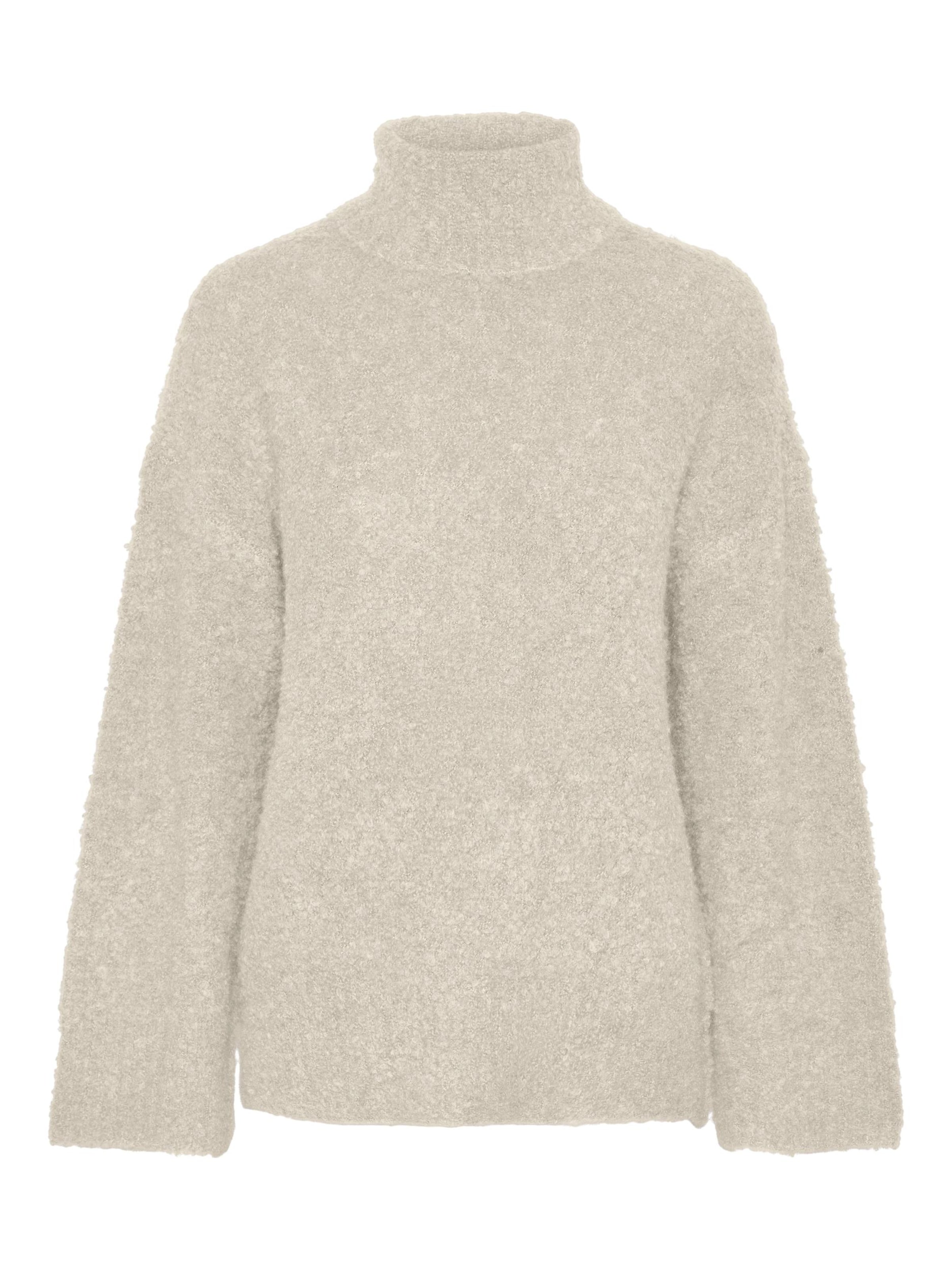 PIECES Sweater 'NATHERINE' in Beige: front