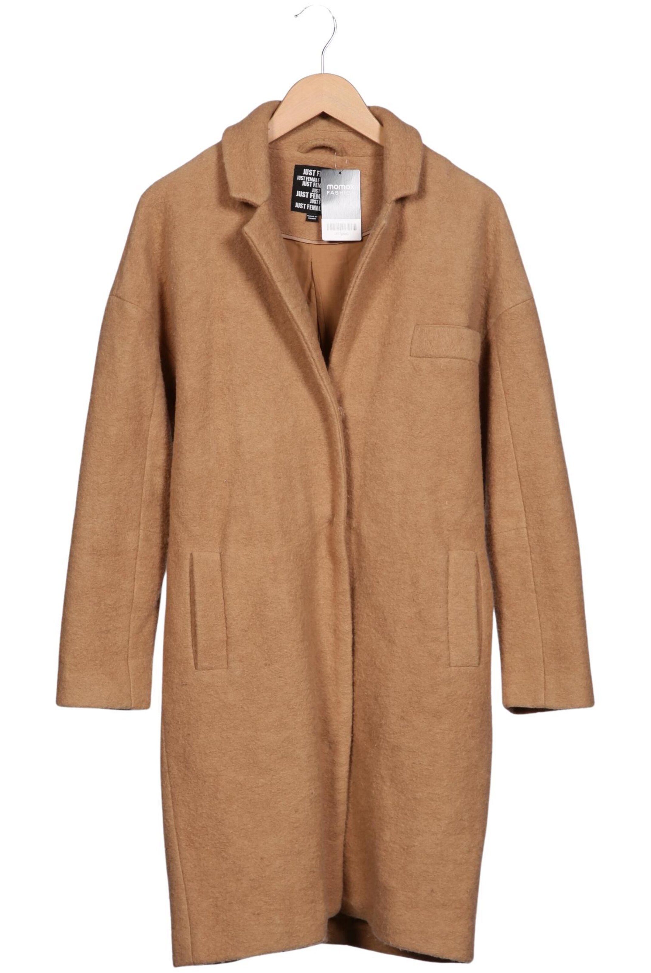 JUST FEMALE Jacket & Coat in S in Beige: front