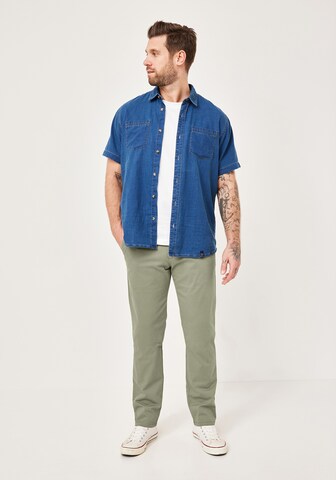 REDPOINT Slimfit Hose in Grün
