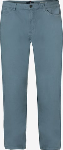 TATUUM Slimfit Kalhoty 'Corgie' – modrá: přední strana