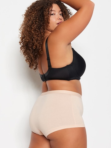 Trendyol Curve Shapingbukser i beige
