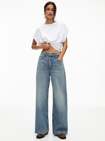 Pull&Bear Loosefit Farmer - kék