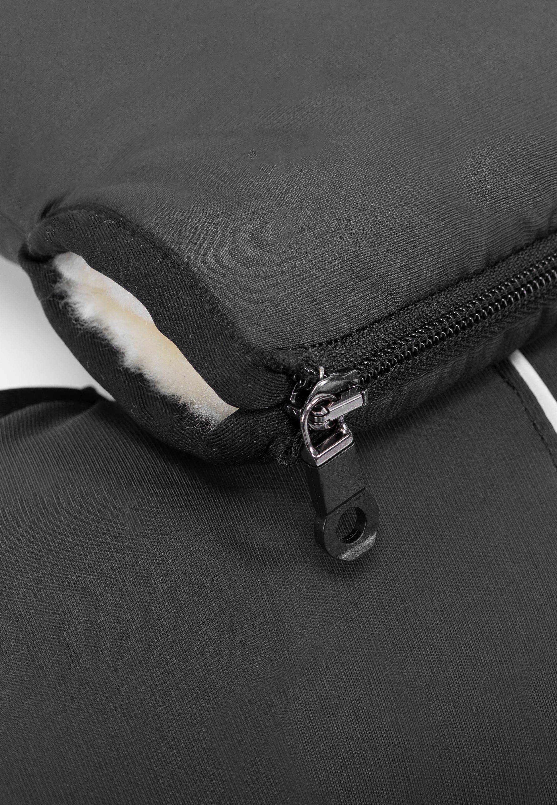 Werner Christ Baby Mittens 'GLOVY' in Grey