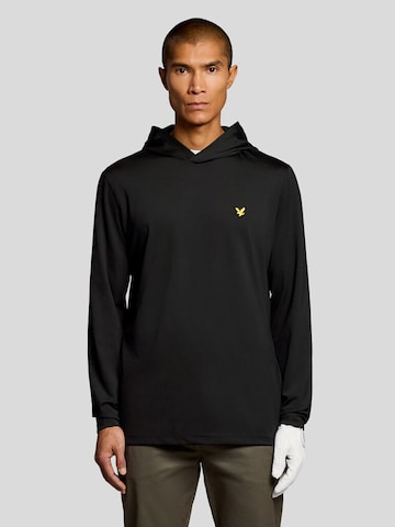 Lyle & Scott Athletic Sweatshirt in Black: front