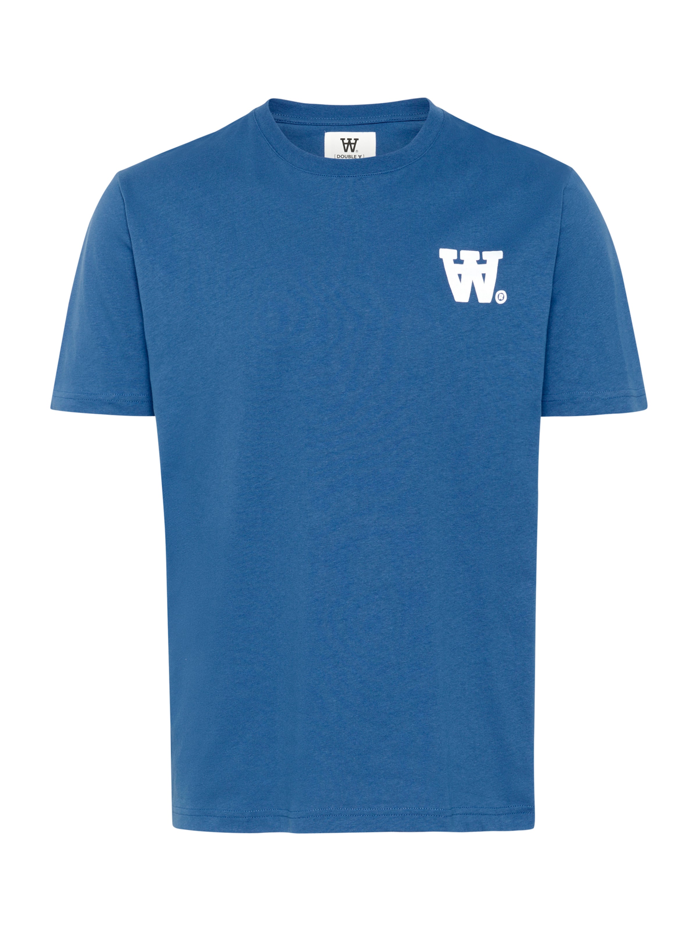 mėlyna WOOD WOOD Marškinėliai 'WWAce': priekis