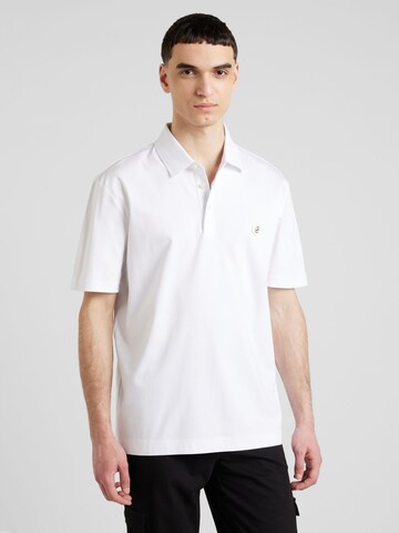 BOSS Poloshirt 'Parris' in Weiß: predná strana