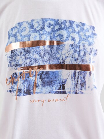 T-shirt 'De44lilo' Hailys en blanc