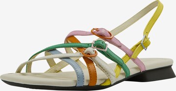 Sandales à lanières 'Casi Myra Twins' CAMPER en mélange de couleurs : devant