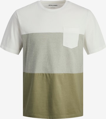T-Shirt 'SHANE' JACK & JONES en vert : devant