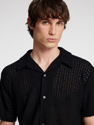 Fit confort Chemise SELECTED HOMME en noir