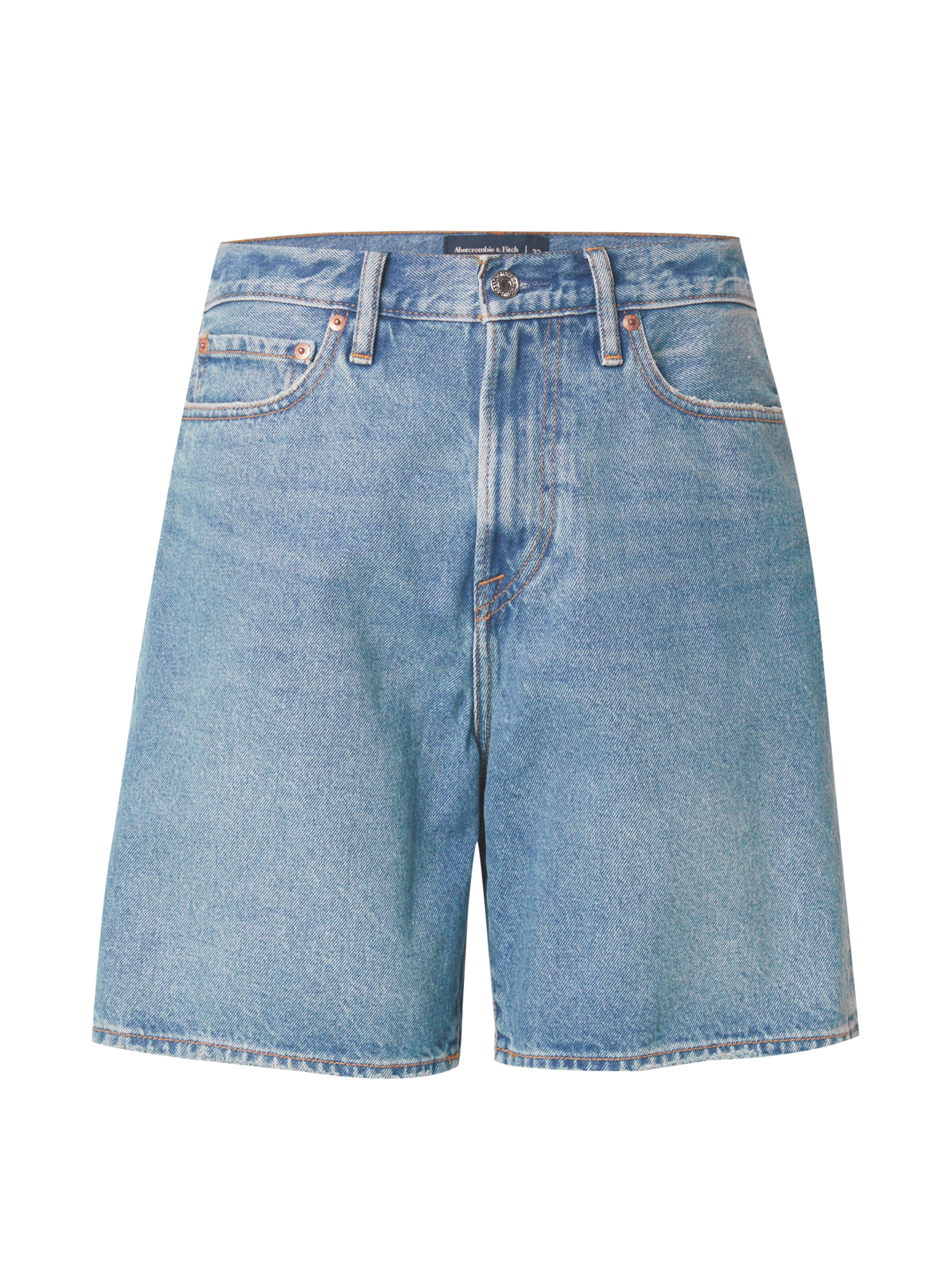Abercrombie & Fitch regular Jeans i blå: forside