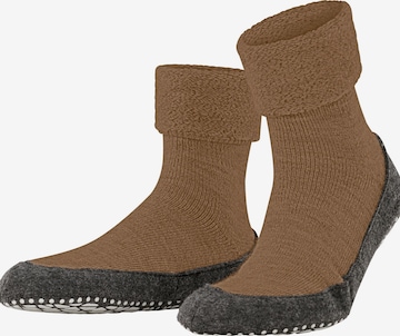 FALKE Slippers 'Cosyshoe' in Beige: front